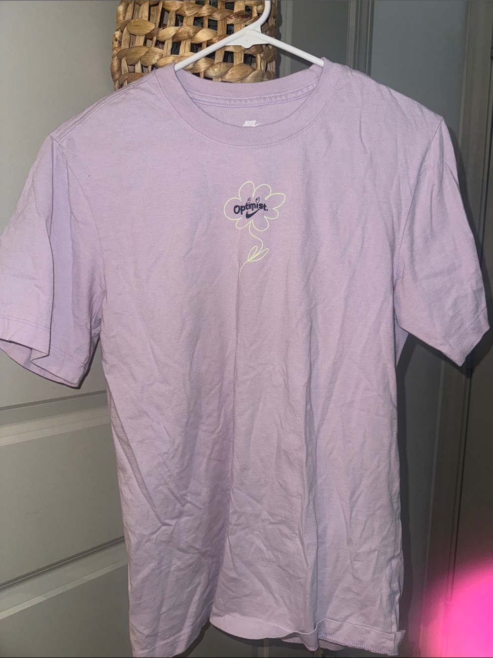 Nike Lilac Optimist Flower Graphic Tee